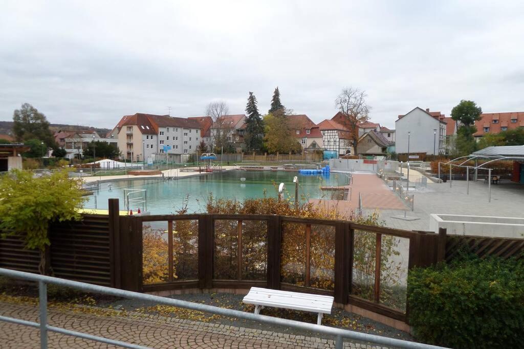Apartment Am Kurpark Bad Frankenhausen Exteriör bild